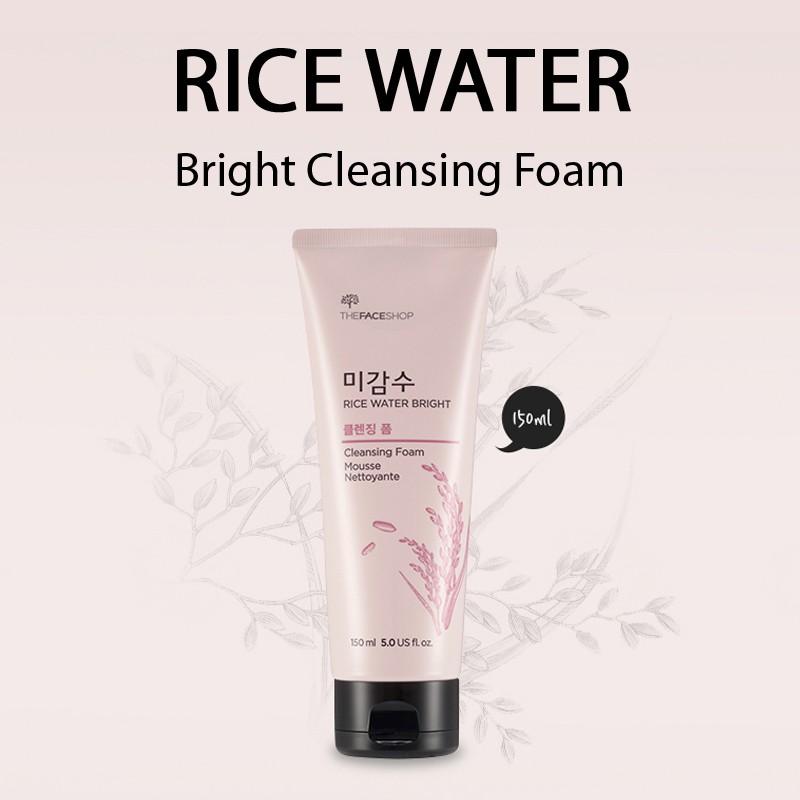 rice water face cleanser