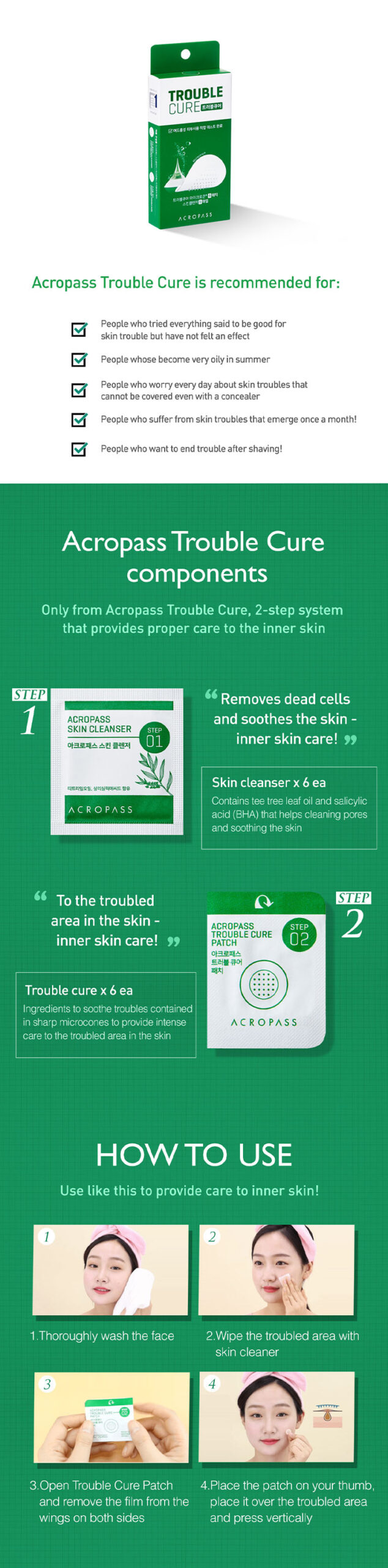 ACROPASS Trouble Cure K Beauty Kenya ACROPASS Trouble Cure K Beauty Kenya