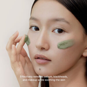 Arencia – Green Tea + LHA Deep Pore Rice Cake Cleanser 4