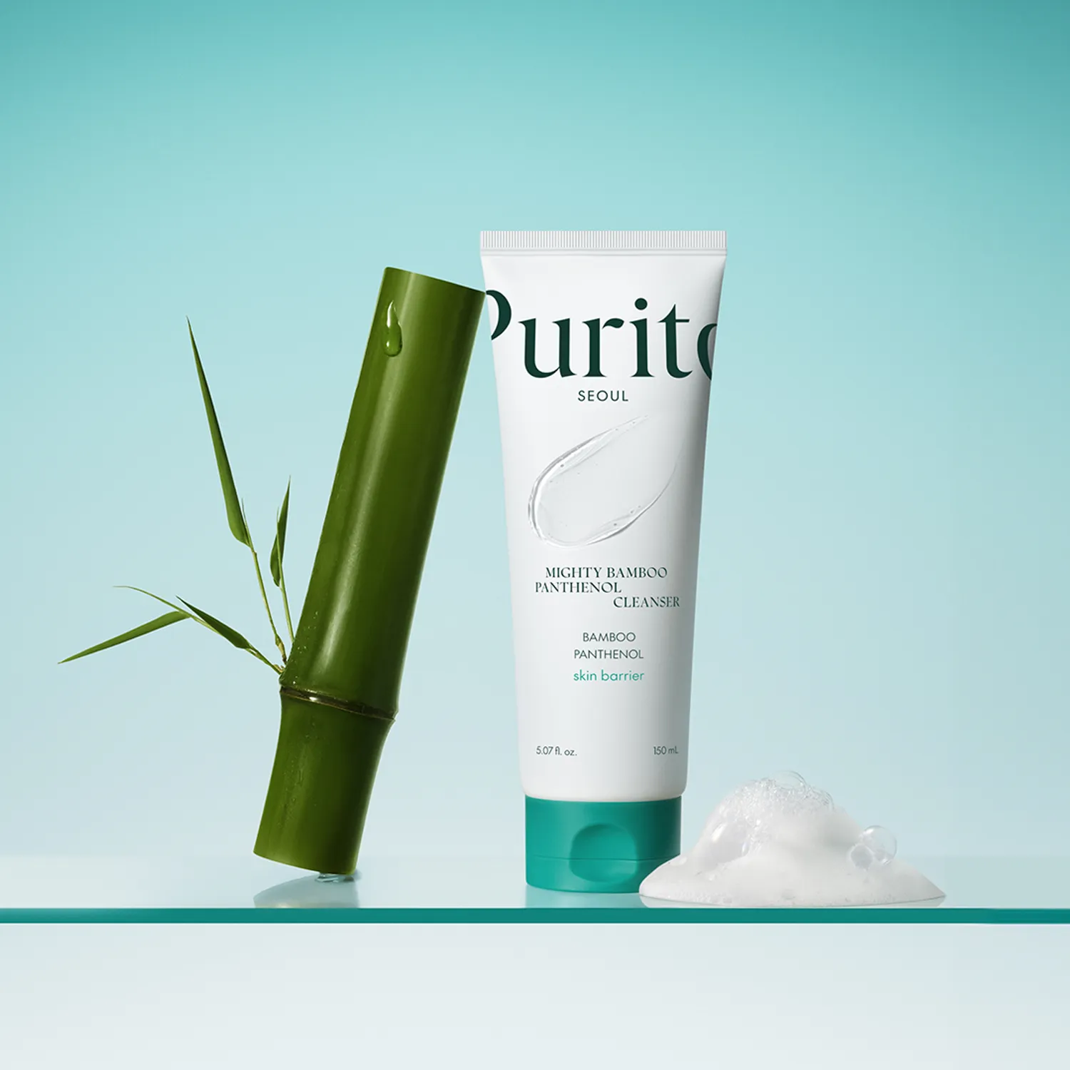 [Purito Seoul] Mighty Bamboo Panthenol Cleanser 150ml